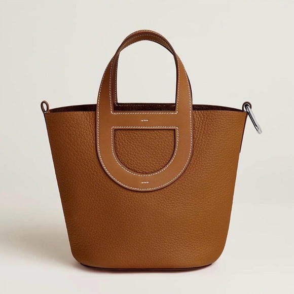 Hermes Handbags - AUTHENTIC BNWT Hermès In-The-Loop 18 – Gold Clemence Leather